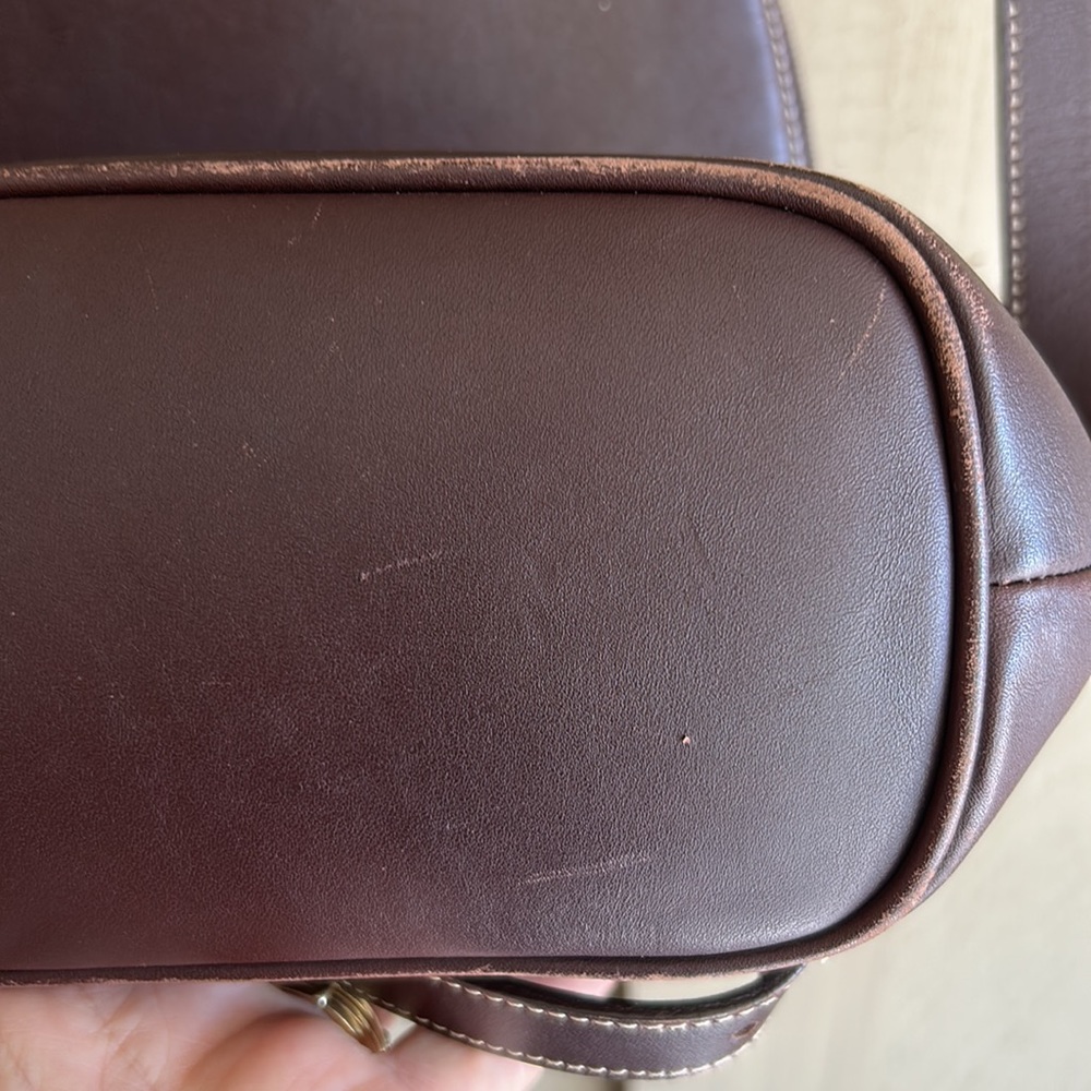 L.L. Bean Dark Brown Leather Backpack - Picture 15 of 15